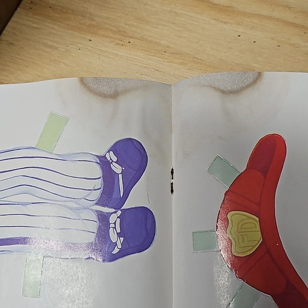 Vintage My Buddy doll paperdolls Golden books - Picture 16 of 16